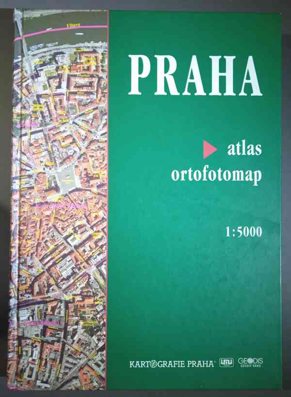 PRAHA - Atlas ortofotomap 1:5000 - foto 1