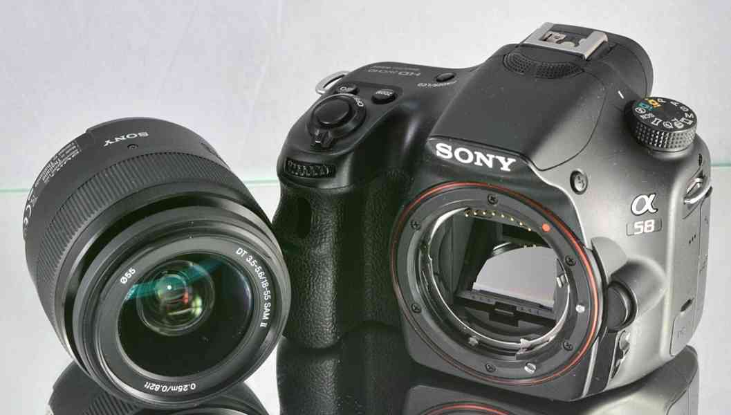 Sony SLT- A58 + Objektiv  3.5-5.6 SAM *32000 Exp. - foto 4