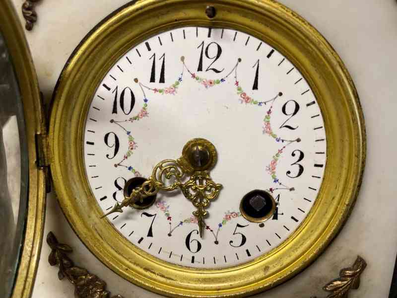 Starožitné francouzské hodiny - AD. Mougin - foto 11