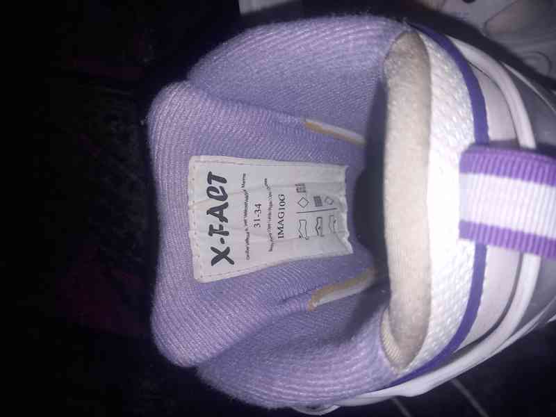 Dívčí  lední brusle 31-34,  X-FACT,  STAV JAKO NOVÉ! - foto 5