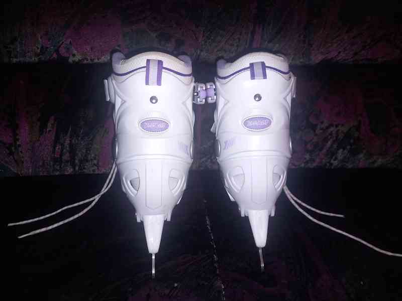 Dívčí  lední brusle 31-34,  X-FACT,  STAV JAKO NOVÉ! - foto 3