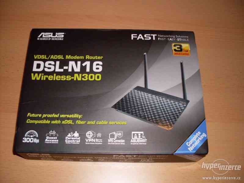 Router Asus DSL-N16 černý - foto 2