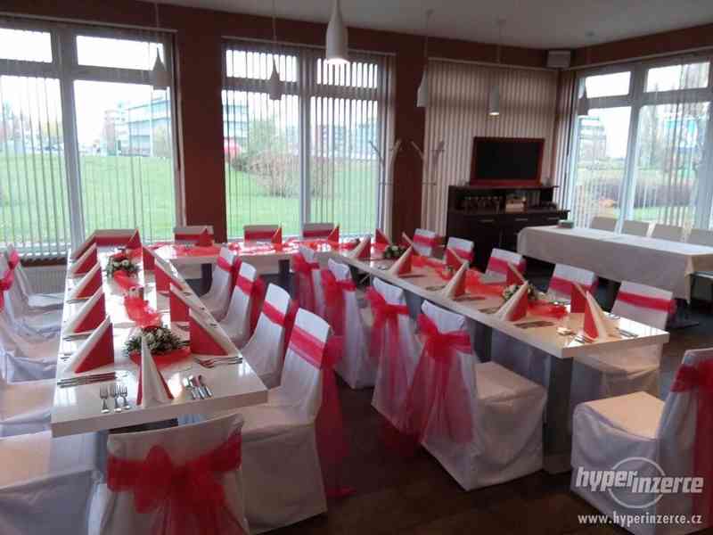 svatební potahy na židle - foto 3