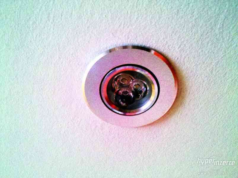 3 Watt LED vestavné bodové světlo -bodovka jako 15W halogen - foto 1