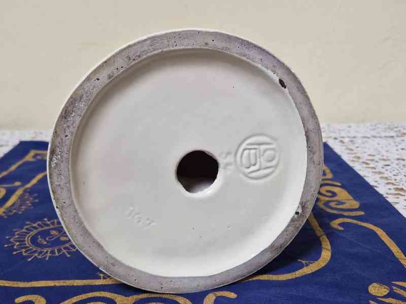 Krásná keramická plastika Dívčí Akt Horní Bříza Signace - foto 11