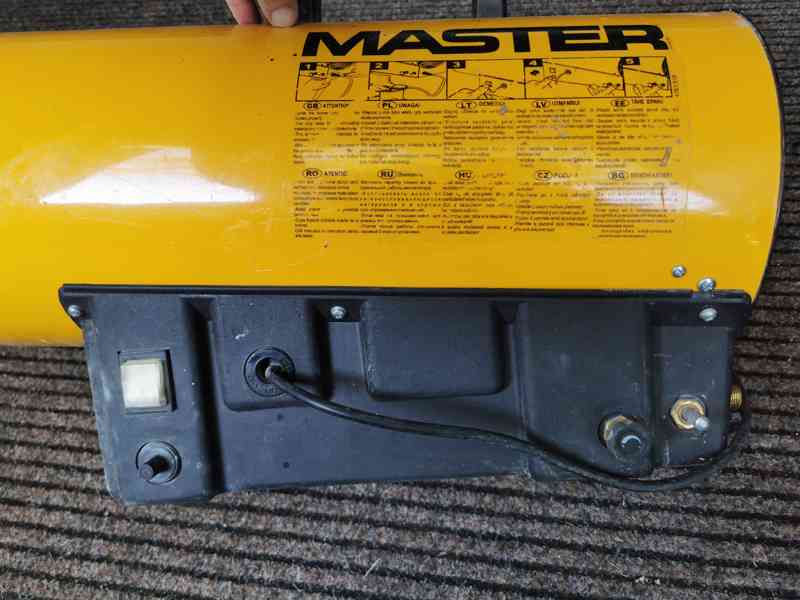 Plynové topidlo Master BLP 30 M - 30 kW - foto 4