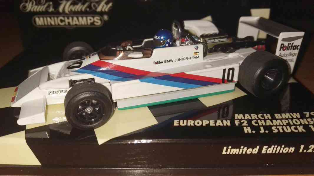 F2 March 792 BMW #10 Hans-Joachim Stuck 1979 MINICHAMPS 1:43 - foto 3