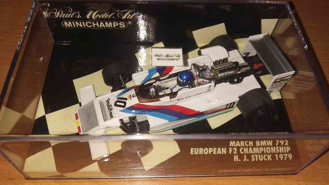 F2 March 792 BMW #10 Hans-Joachim Stuck 1979 MINICHAMPS 1:43 - foto 2