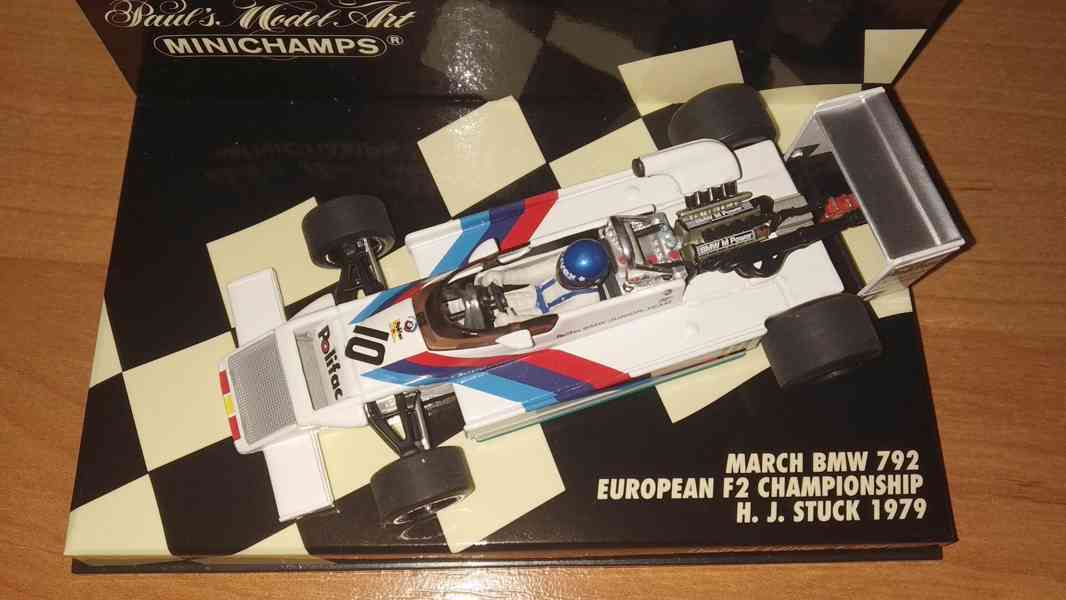 F2 March 792 BMW #10 Hans-Joachim Stuck 1979 MINICHAMPS 1:43 - foto 4