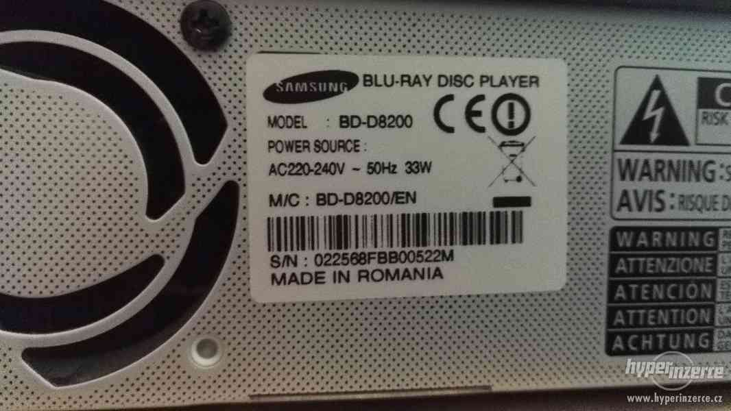 3D Blu-Ray přehrávač s HDD černý - foto 2