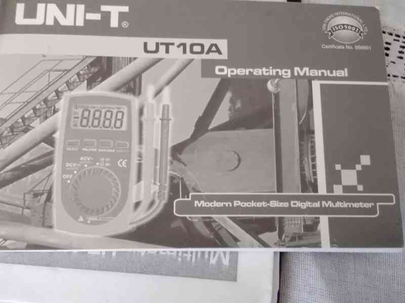 Multimetr UNI-T -UT 10A - foto 3