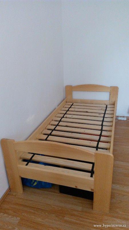 Prodám postel - jednolůžko - foto 1