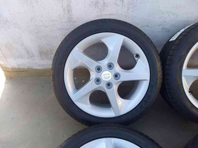 alu kola Kia Ceed 7x17 ET56 5x114,3 225/45R17 nové pneu - foto 4