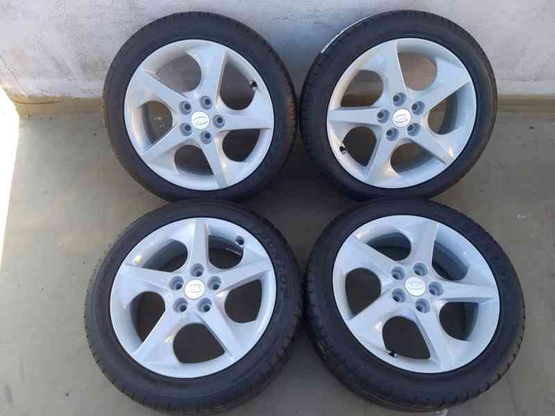 alu kola Kia Ceed 7x17 ET56 5x114,3 225/45R17 nové pneu - foto 8