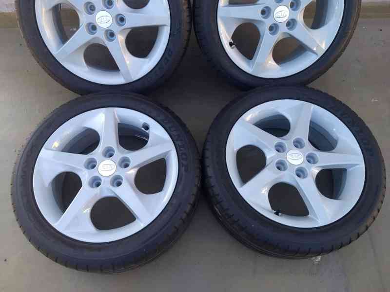 alu kola Kia Ceed 7x17 ET56 5x114,3 225/45R17 nové pneu - foto 3