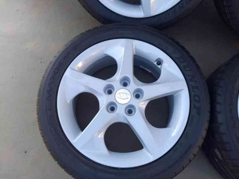 alu kola Kia Ceed 7x17 ET56 5x114,3 225/45R17 nové pneu - foto 7