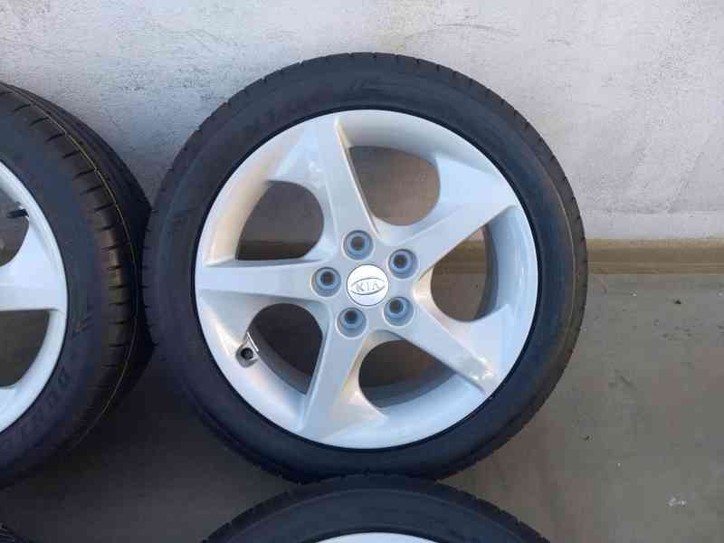 alu kola Kia Ceed 7x17 ET56 5x114,3 225/45R17 nové pneu - foto 5