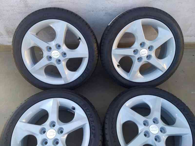 alu kola Kia Ceed 7x17 ET56 5x114,3 225/45R17 nové pneu - foto 2