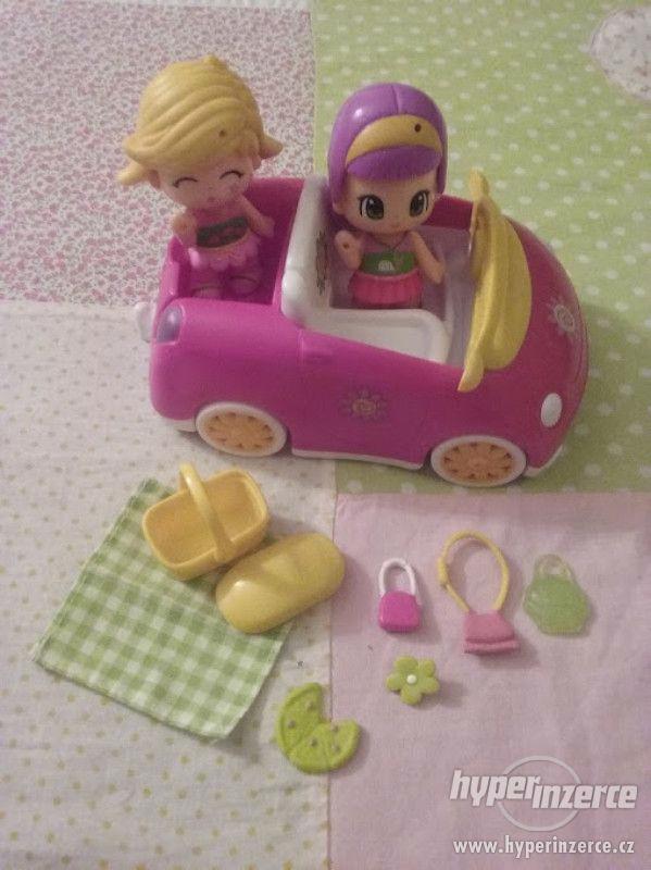 panenky Ponypon s autem a piknikovým košem - foto 1