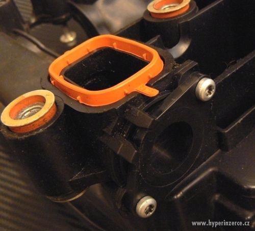 Záslepky vířivých klapek sání BMW swirl flaps + těsnění - foto 3