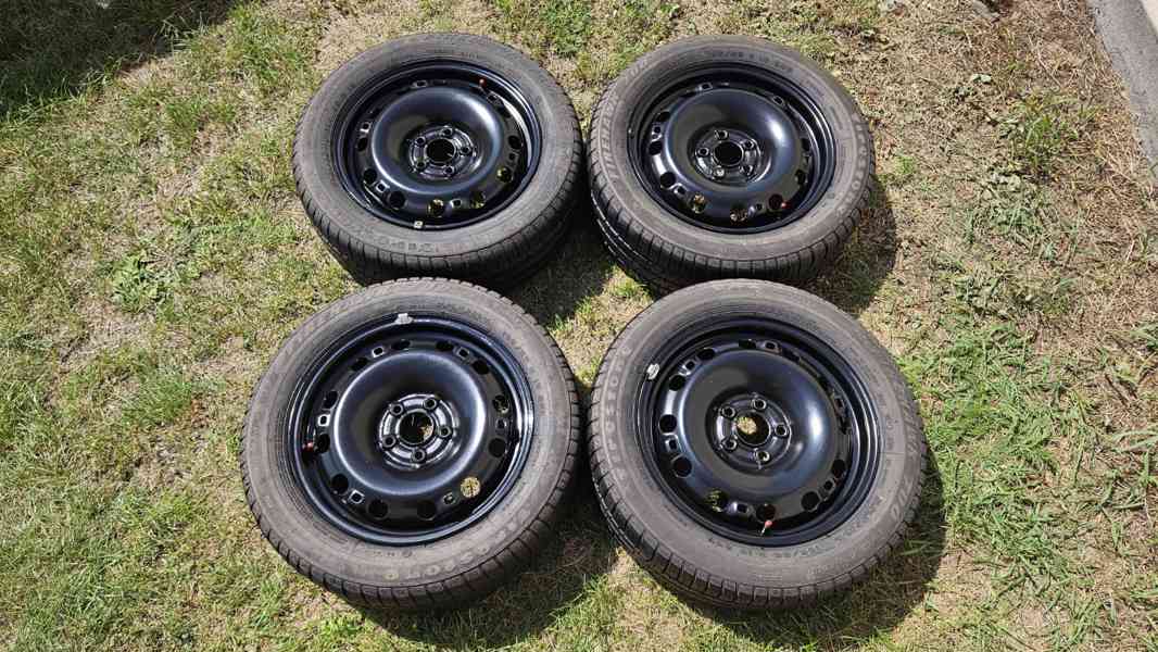 Škoda Fabia letní pneumatiky 195/55 R15 disky 6Jx15 5x100 - foto 3