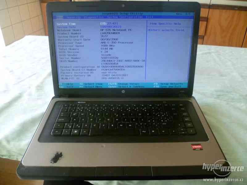 Notebook HP 635 - foto 1