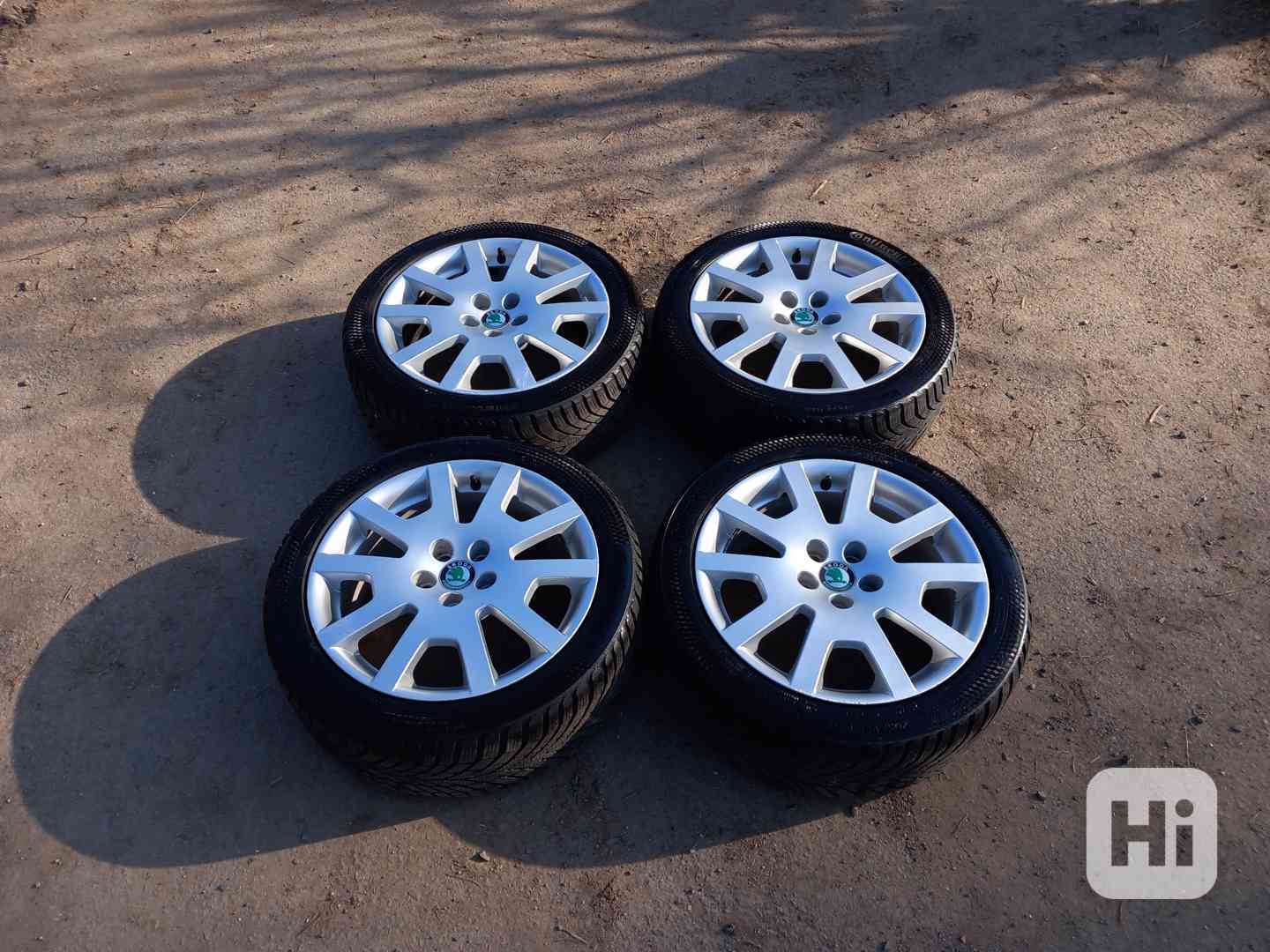 Alu kola Spider 5x100, 6,5Jx16 H2, ET37 - foto 1