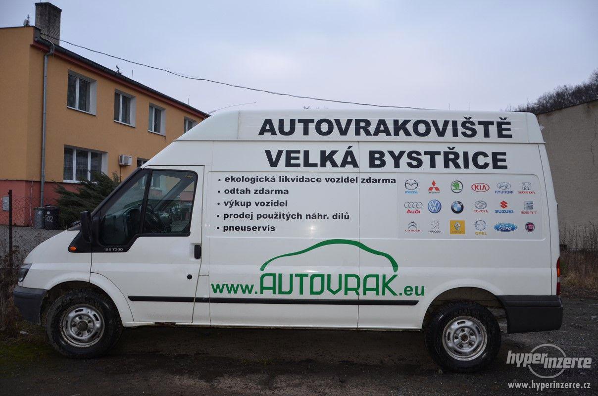 AUTOVRAKOVIŠTĚ VELKÁ BYSTŘICE - foto 1