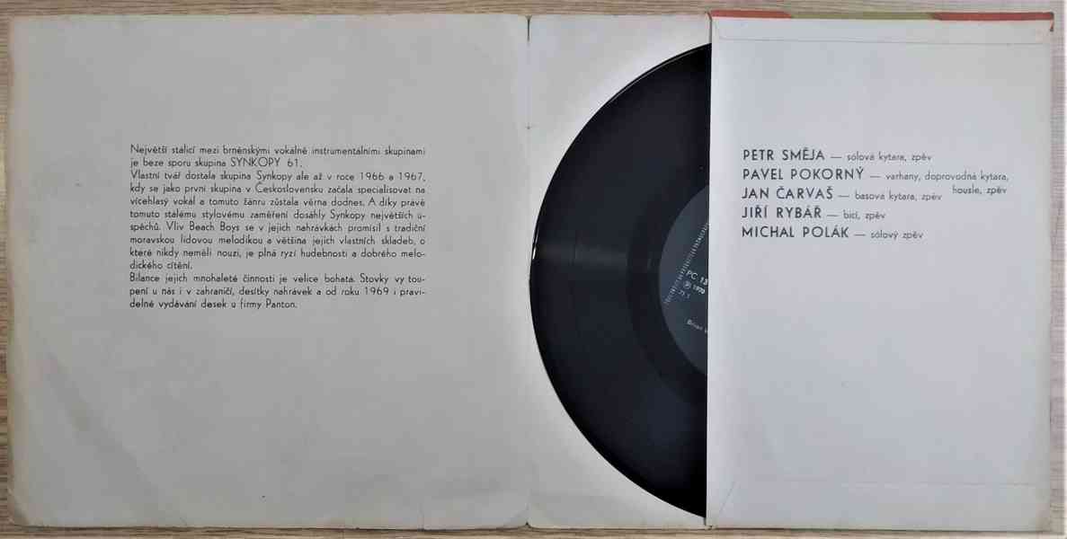 Synkopy 61 ‎– Já slyším Múzy / Byl Jednou jeden Král (SP) - foto 2