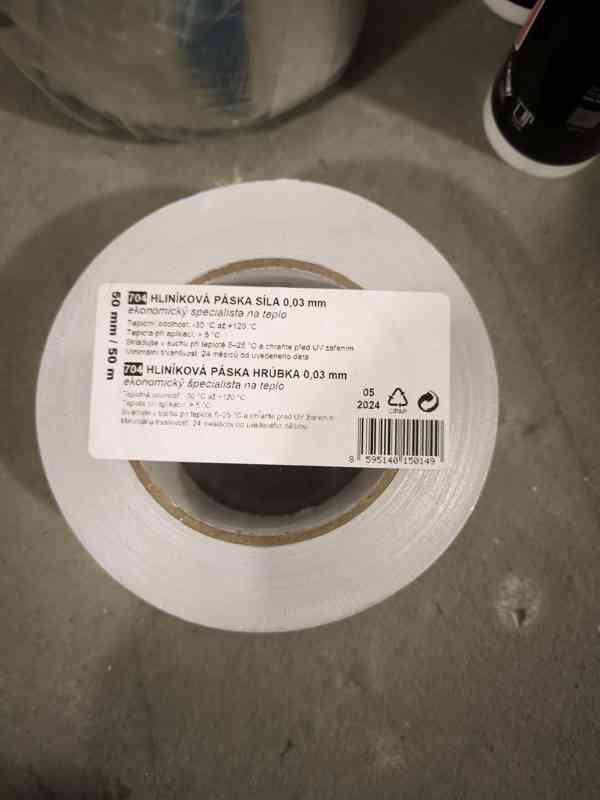 Parotěsná fólie Gutta DS ALU 160+páska+lepidla - foto 4
