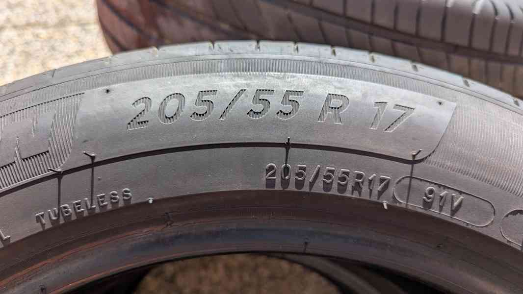Prodám letní pneu Michelin 205/55 R17 - foto 3