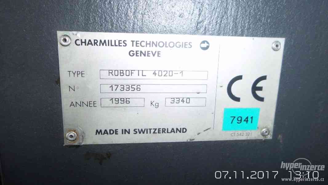 drátové řezačky ROBOFIL 4020-1 - foto 4
