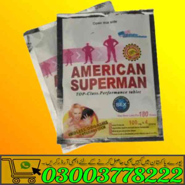 American Superman Sex Tablets Price in Pakistan | 0300377822 - foto 1