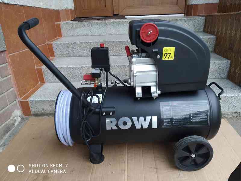 Prodám NEPOUŽITÝ olejový Kompresor ROWI DKP 1800/50/1 S- 50  - foto 2