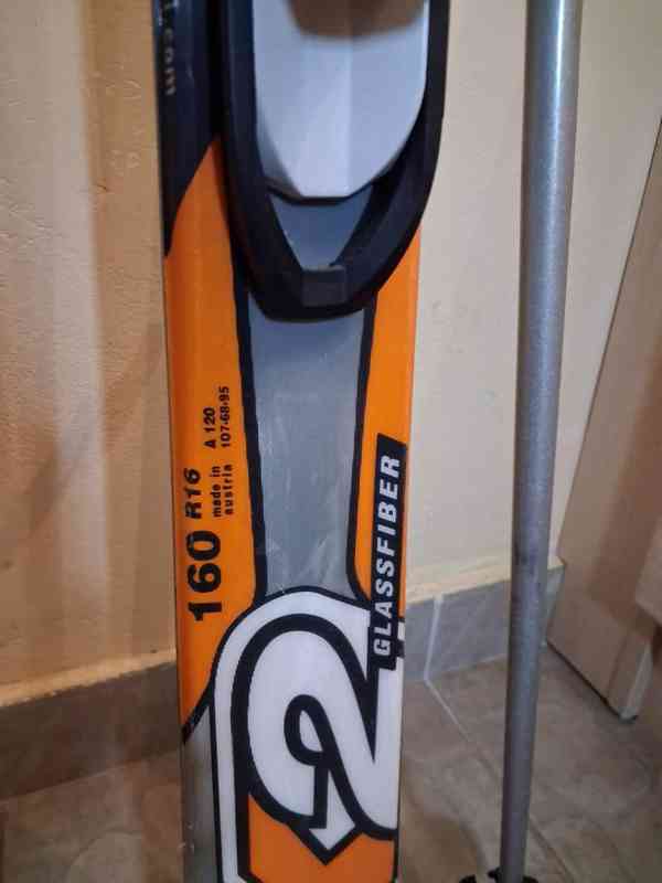 Lyže Fischer RX2 160 R16 Glassfiber, hole GABEL CVX 113 cm - foto 5