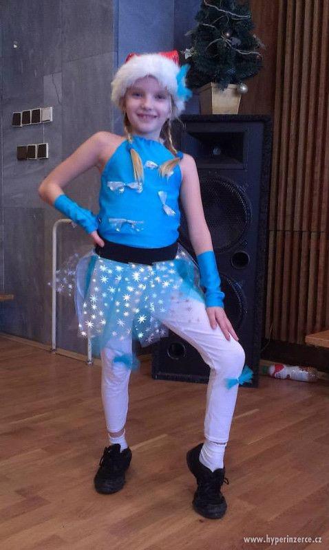 Maska,kostým na karneval Vánoční šmoula 122 - foto 1