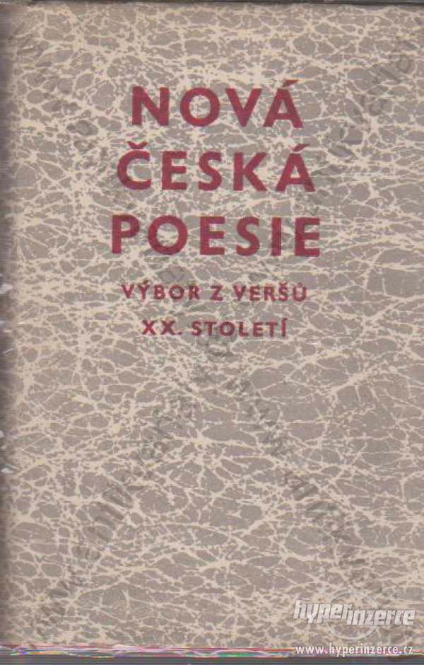 Nová česká poesie výbor z veršů XX. století 1955 - foto 1
