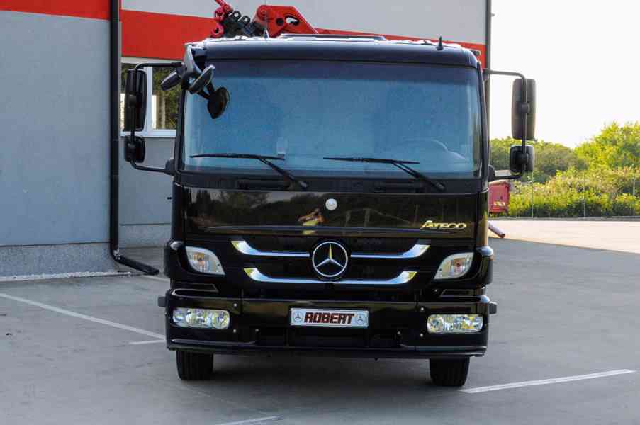 MERCEDES ATEGO 1218 - NOVÝ HÁKOVÝ NOSIČ KONTEJNERŮ + RUKA - foto 2