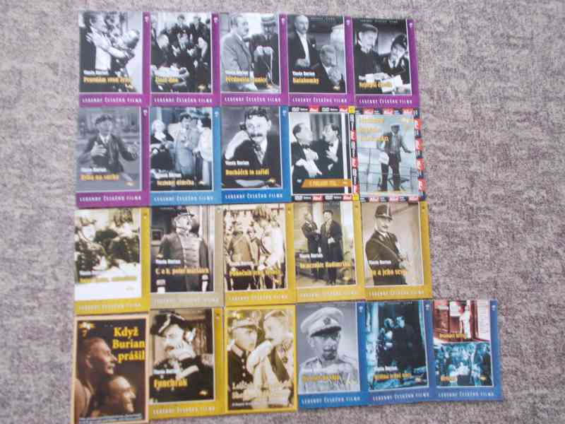 dvd  - kolekce a černobílé filmy pro pamětníky - foto 7