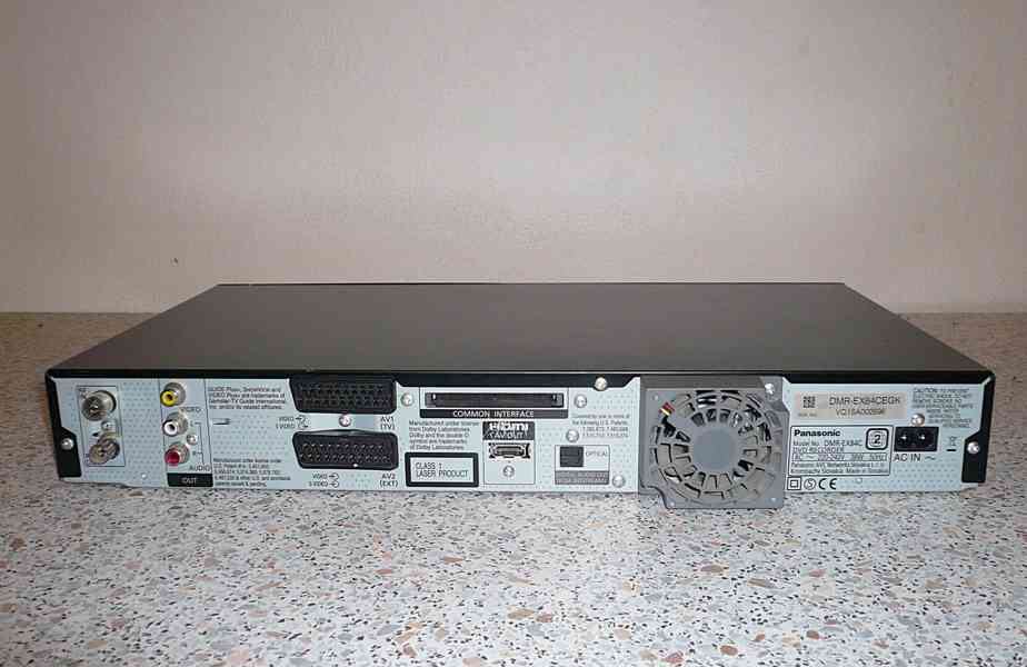 DVD rekordér Panasonic DMR-EX84 - foto 5