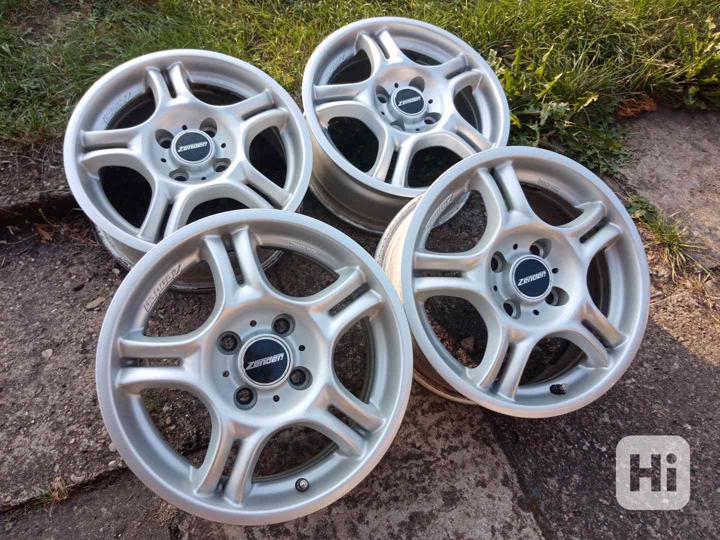 Alu kola ZENDER 14ky 4x100 RENAULT VW OPEL ŠKODA - dobírka - foto 1