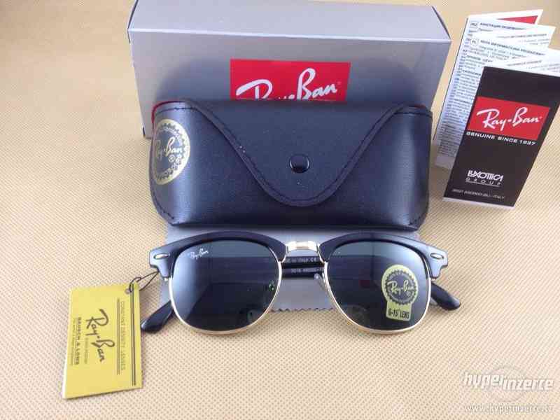 SLUNEČNÍ BRÝLE RAY BAN CLUBMASTER.POŠTA ZDARMA - foto 4