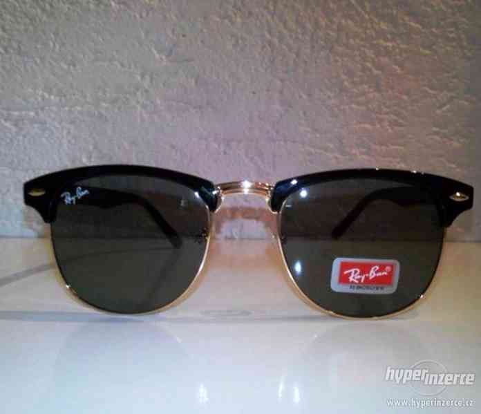 SLUNEČNÍ BRÝLE RAY BAN CLUBMASTER.POŠTA ZDARMA - foto 6