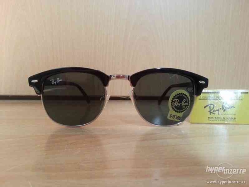 SLUNEČNÍ BRÝLE RAY BAN CLUBMASTER.POŠTA ZDARMA - foto 8