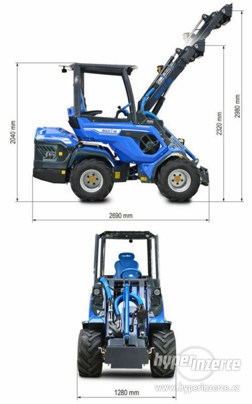 Multione 8.4S - teleskopický nakladač pro kolové nakladače - foto 5