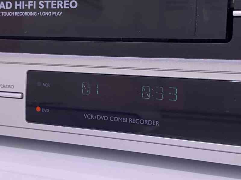 Philips DVDR3512V - combo rekordér - kopíruje z VHS na DVD  - foto 5