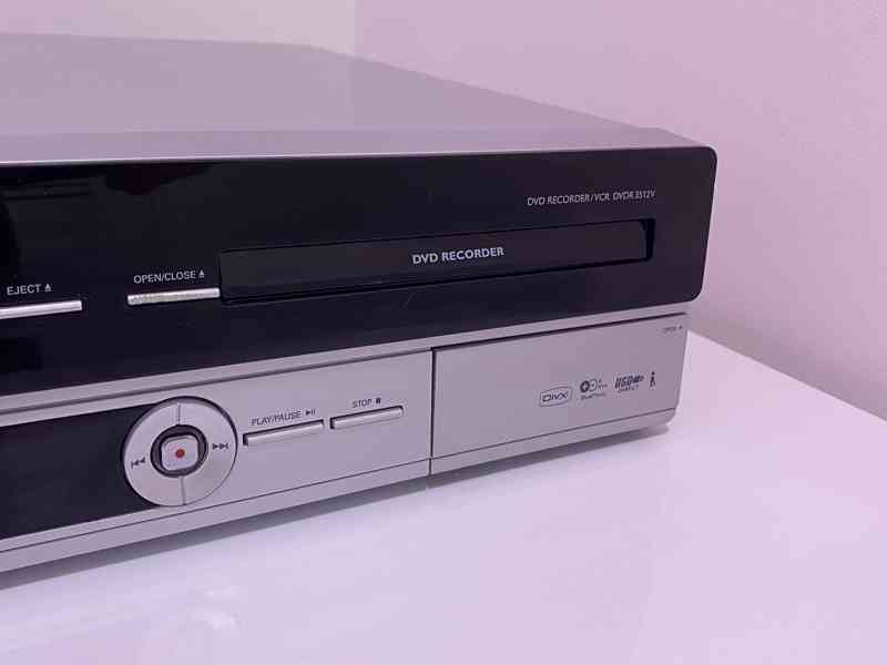 Philips DVDR3512V - combo rekordér - kopíruje z VHS na DVD  - foto 3