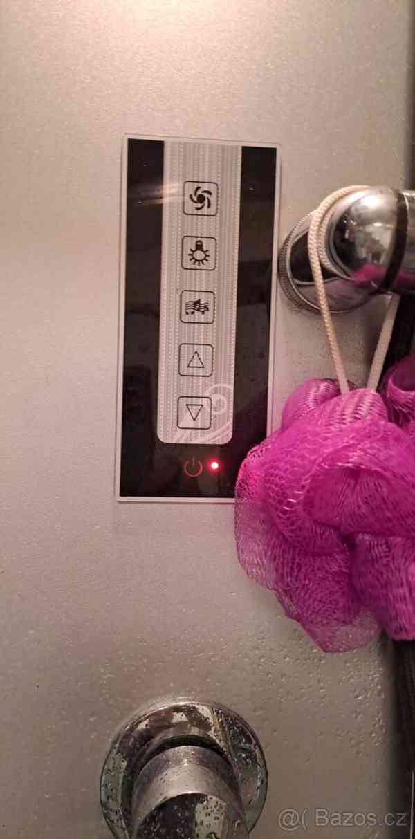 Sprchový box s hydromasáží  90/90/210 cm ruční a hlavová spr - foto 4