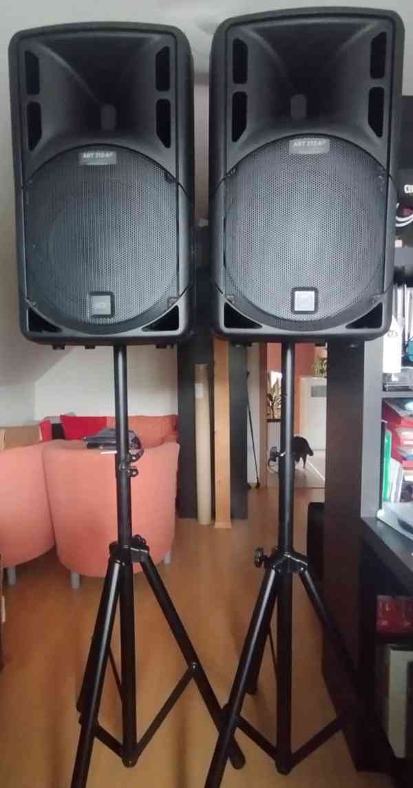 Aktivní reproboxy (2 ks.) -RCF ART 312-A MK 3(400 W)+stojany - foto 2