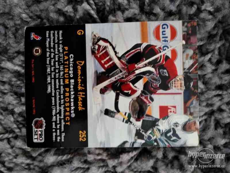Dominik Hašek kartička NHL k prodeji - foto 2